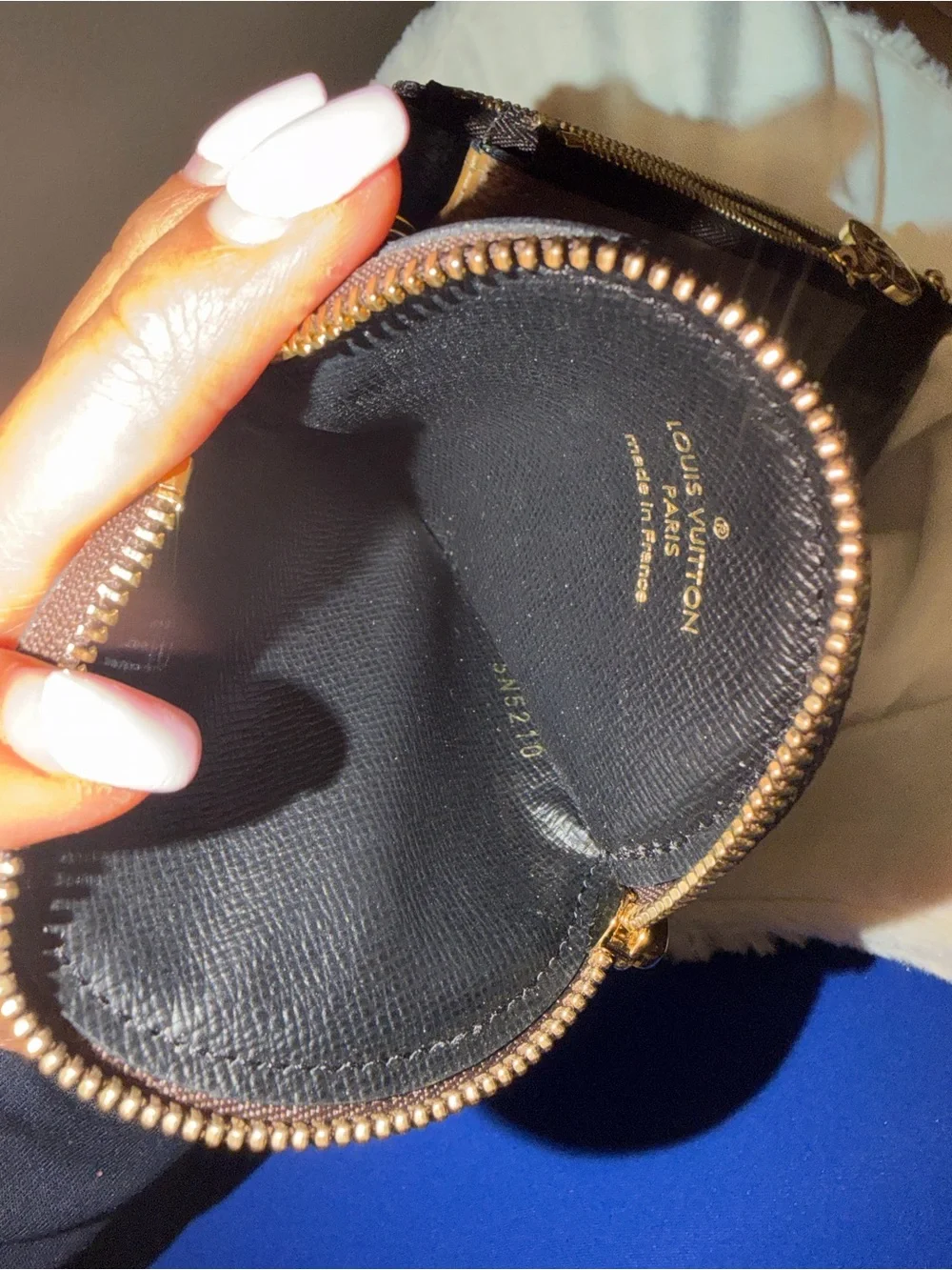 Louis Vuitton Pouch LV Trio Giant Monogram reverse LV wristlet LV wallet